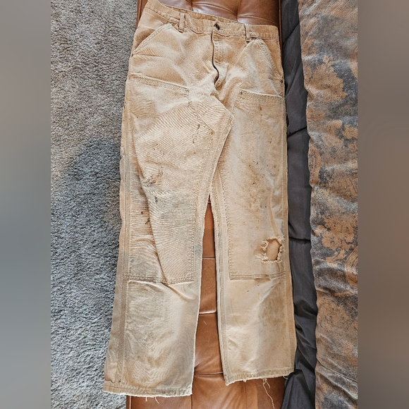Carhartt Thrashed Worn-In PANTS  34 X 32 - Picture 3 of 8